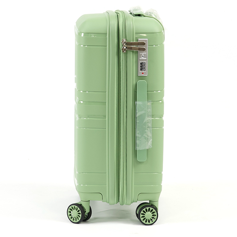 SHN02 Factory Wholesale Luggage Sets 3 Piece PP Hardshell Suitcase Set Carry on Luggage Set Expandable Travel Luggage Set Large Suitcase with Spinner Wheels for Women Men - 图片 4