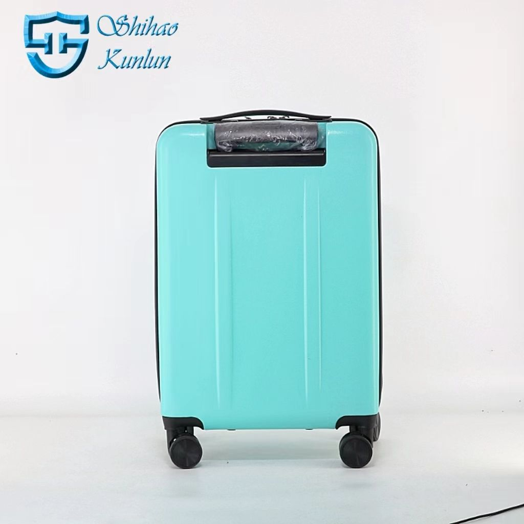 X088 Wholesale Modern Style Large Capacity Spinner Function Suitcase Multifunctional Trolley Case Front Opening Travel Luggage - 图片 5