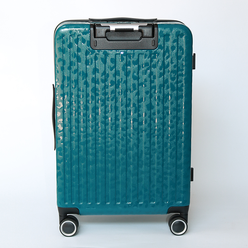 X156 Hot Wholesale Universal Light ABS+PC Luggage Business Boarding Carry on Trolley Front Pocket Wholesale Business Boarding Case - 图片 3