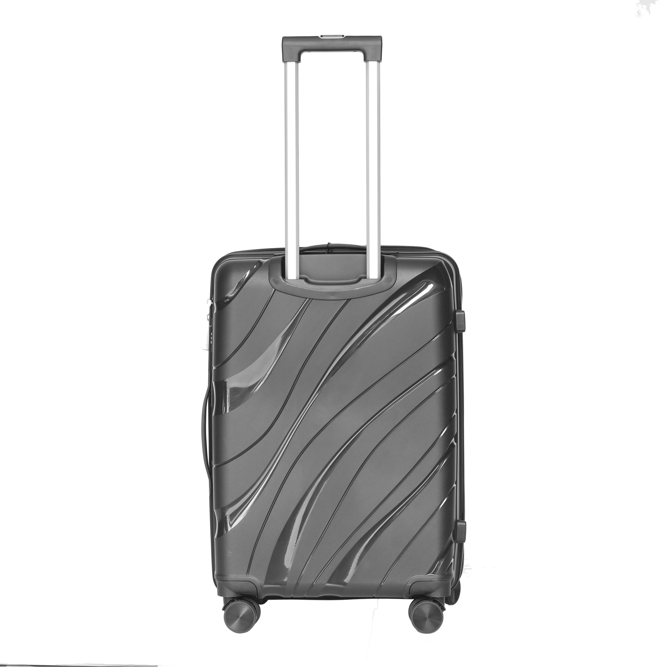 X134 Large Capacity 20/24/28inch Customized Pp Luggage Set Lightweight Suitcase Long Distance Travel Zipper Hard Shell Trolley Case - 图片 4