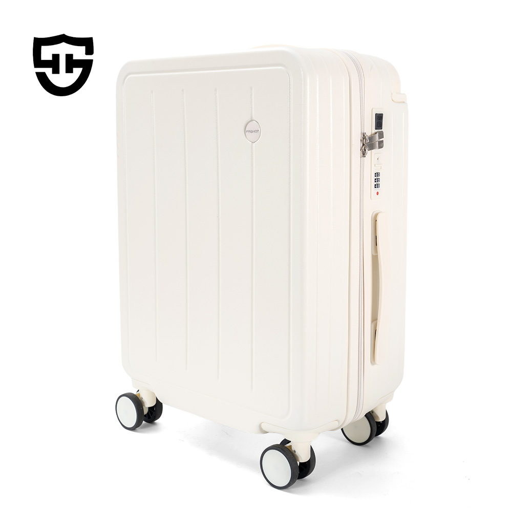 1004 New Design 20 Inch Unisex Suitcase Wide Handle Large Capacity PC Trolley Luxury Cabin Airport Luggage Spinner Wheels Luxury Bag - 图片 2