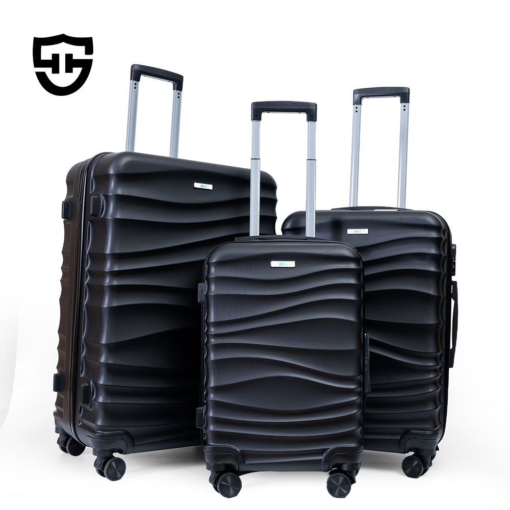 2015 Wholesale Large Capacity Lightweight Suitcase Luggage 3 Set Vintage 360 Degree Wheels Travel Luggage Set