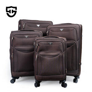 1027 Custom Durable Oxford Luggage Set Unisex Travel Business Carry-on Suitcase Sets 4 Pcs With Combination Lock