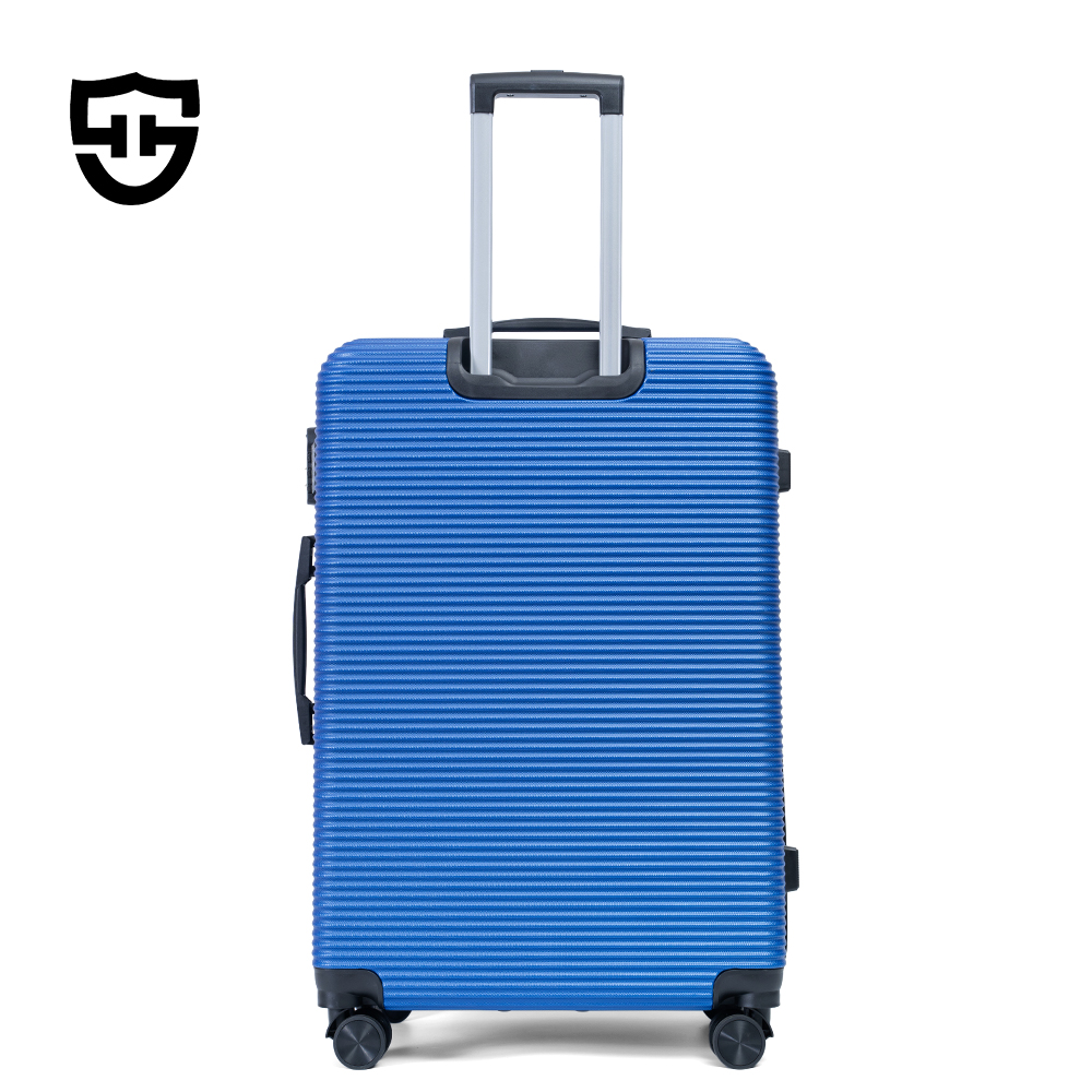 2002 Wholesale Trolley Lightweight Hard ABS Unisex Material Set Shell Suitcase Luxury Travel 4 Wheels Carry Business Luggage - 图片 2