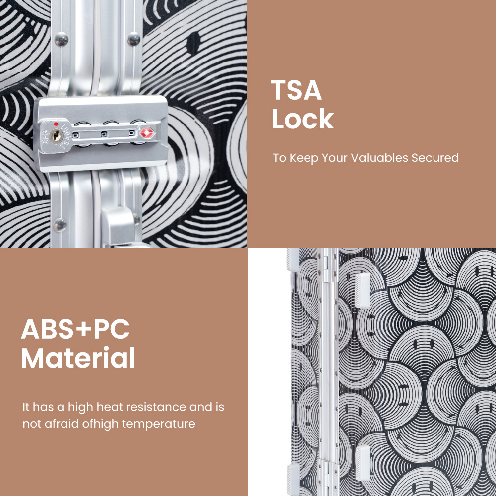 1019 Dong Guan Factory's Hot Sale ABS+PC Luggage Corner Protector for Travel Bags and Suitcases Essential for Luggage Sets - 图片 5