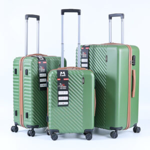 6004 Luggage Set Unisex ABS Material Trolley Bag Luggage Sets Fashionable Waterproof Durable 4 Wheels for Travel