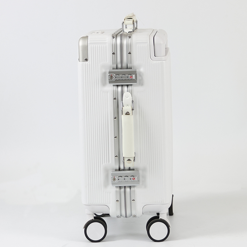 SHJK04 Fashionable BSCI Spinner 4 Wheels Trolley Bag Luggage Set PC Material With TSA Lock Unisex Luggage for Travel - 图片 4