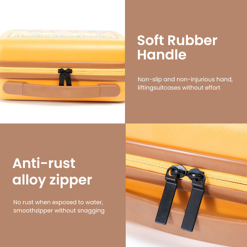 1012 Custom New Color Unisex Suitcase Carry on Luggage Handle Suitcase for Makeup Cosmetic Bag - 图片 4