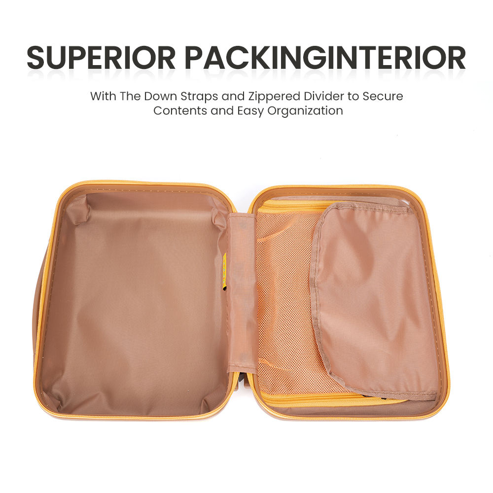 1012 Custom New Color Unisex Suitcase Carry on Luggage Handle Suitcase for Makeup Cosmetic Bag - 图片 5