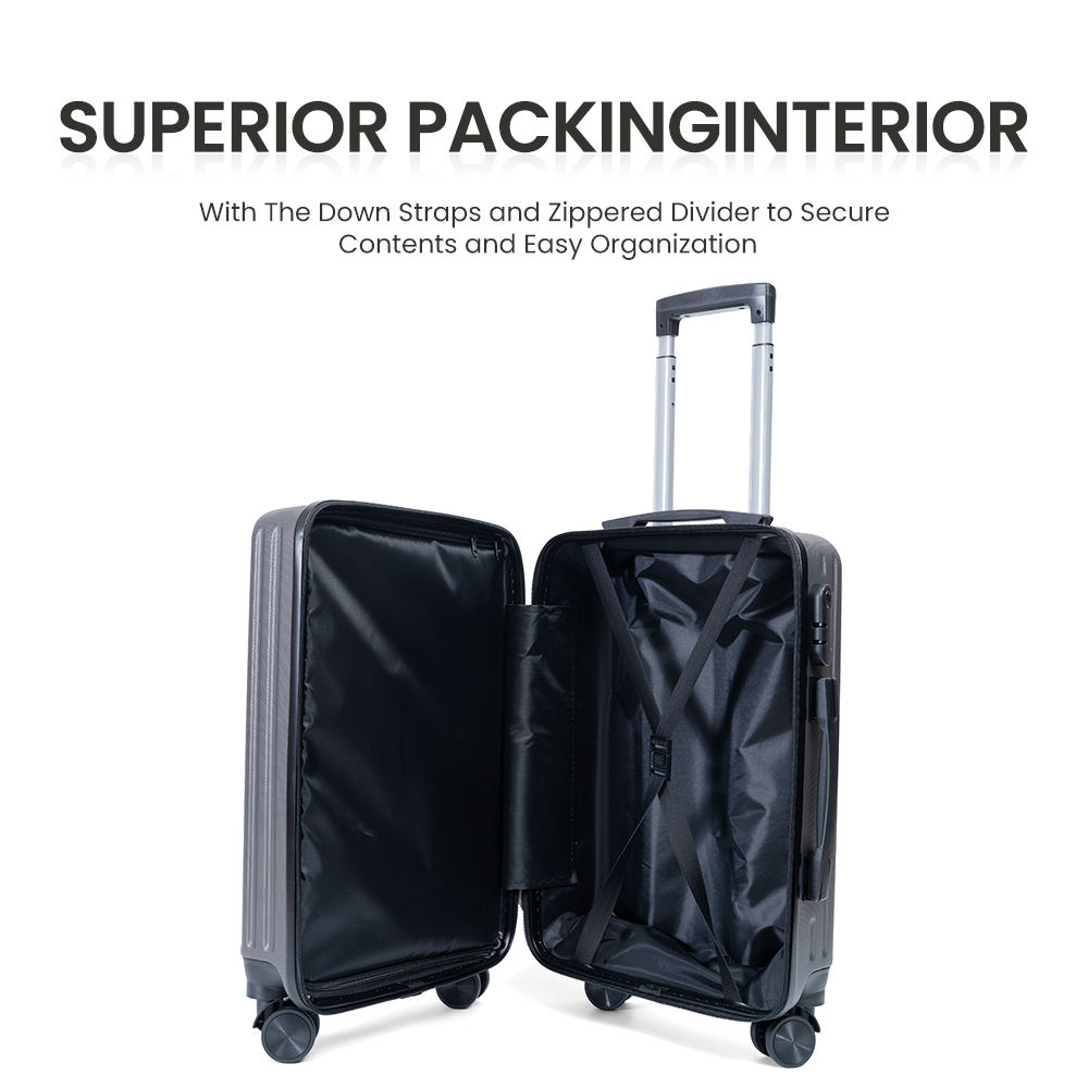 2018 Hot Sale 3 PCS Travel Luggage Set 20/24/28 Inches Multifunctional Suitcase Unisex Luxury Luggage - 图片 3
