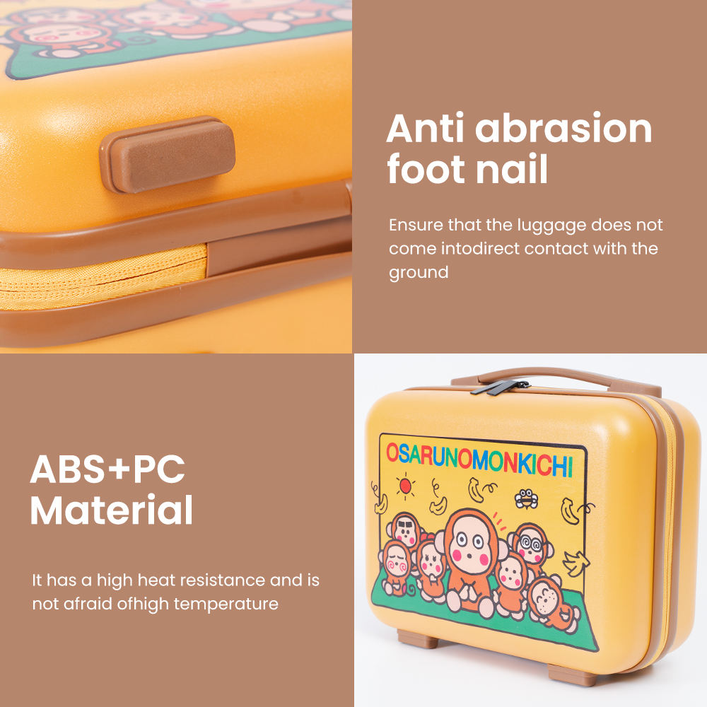 1012 Custom New Color Unisex Suitcase Carry on Luggage Handle Suitcase for Makeup Cosmetic Bag - 图片 3