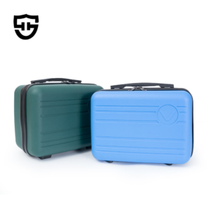 1105 Women Make up Cosmetic Case Train Mini Luggage Multi Color 14 Inch Makeup Case Gift Box Packing Box With Handle