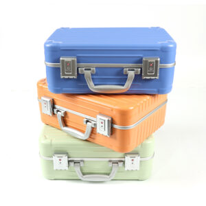 SH14 ABS Plastic Storage Container with Lock - Portable Waterproof Box - Black Padded Storage Box - 1 Piece Accessories Kit Set Suit for Travel Gifts