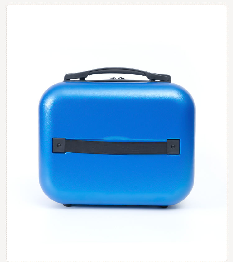 2009 Wholesale Makeup Case Luggage Portable Cosmetic Bags Organizer Bag Hard Shell Mini ABS Carrying Suitcase Travel With Zipper - 图片 3